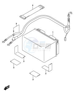 GSX-S1000F drawing BATTERY