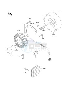 VN 800 B [VULCAN 800 CLASSIC] (B10) B10 drawing GENERATOR