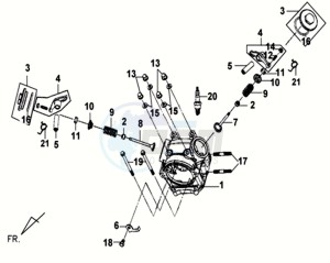 MIO 50 drawing CYLINDER HEAD CPL