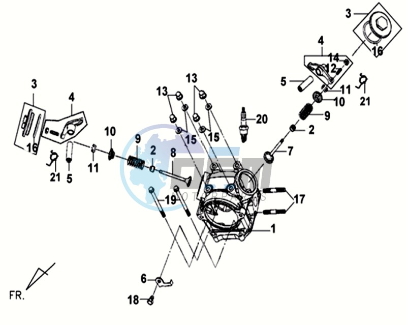 CYLINDER HEAD CPL