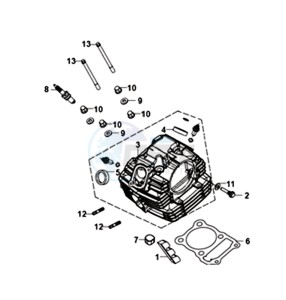 WOLF SB125Ni (L8) EU drawing CYLINDER HEAD CPL.