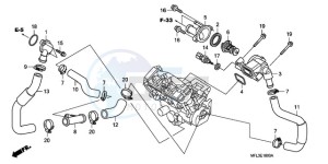 CBR1000RA9 U / ABS drawing THERMOSTAT