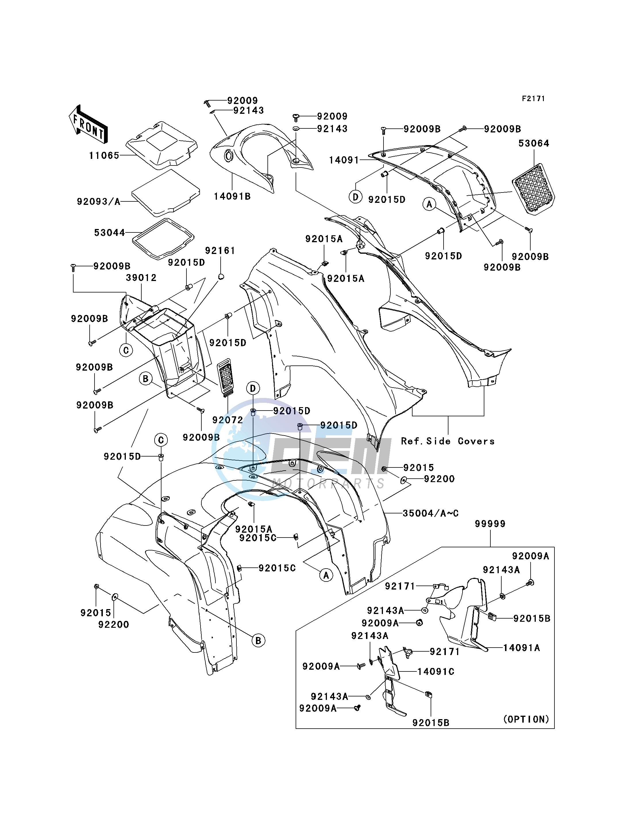 FRONT FENDER-- S- -