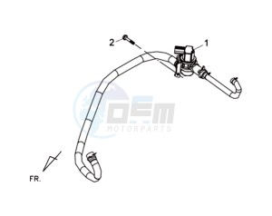 COMBIZ 50 drawing AIRFILTER UNIT