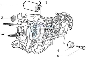 Beverly 250 (USA) USA drawing Electric starter-damper pulley