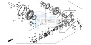 VT750C2 VT750C2 drawing FINAL DRIVEN GEAR