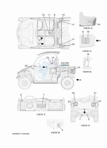 YXE850EN YX85EPAN (BANP) drawing EMBLEM & LABEL 1