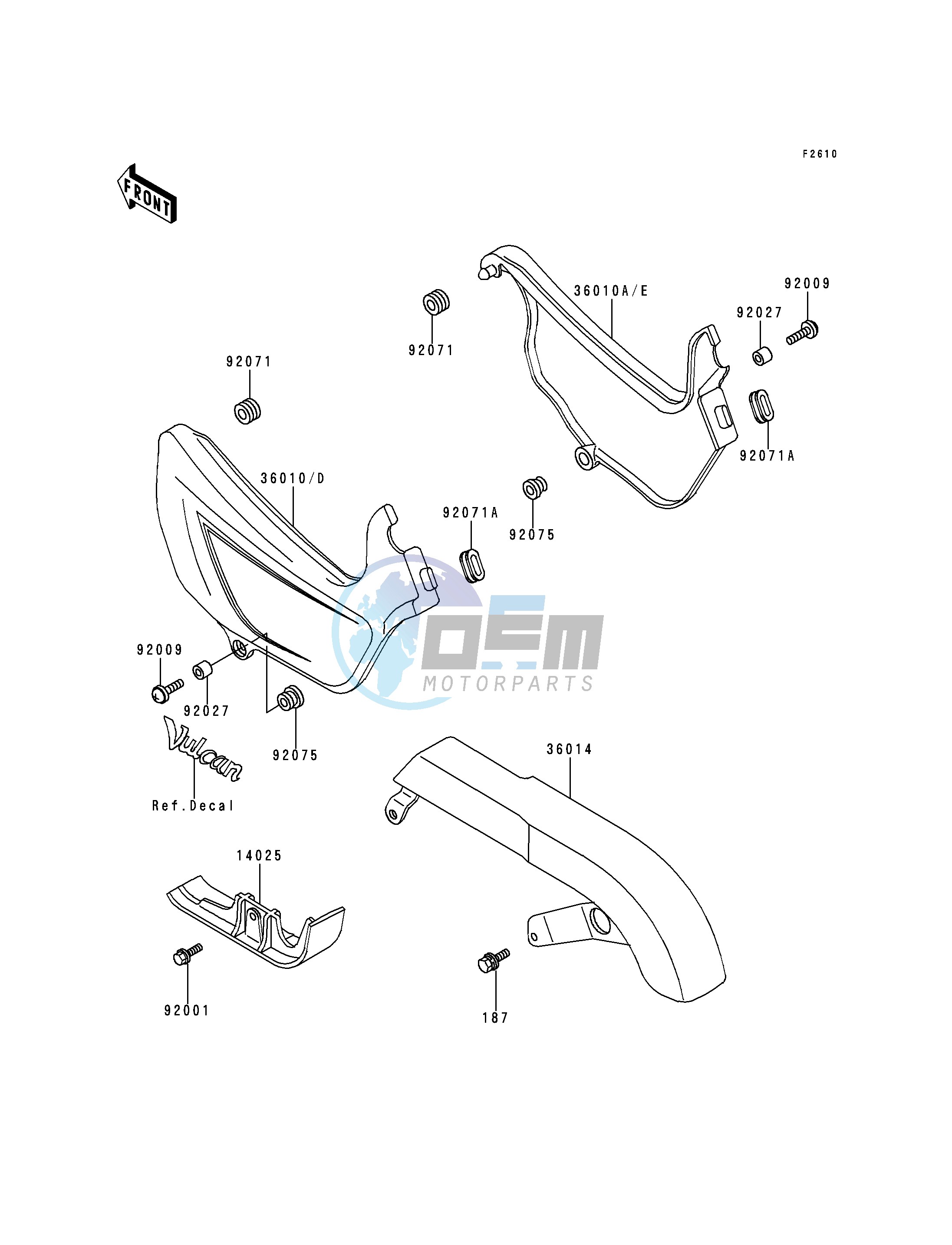 SIDE COVERS_CHAIN COVER-- EN500-A1_A2_A3- -