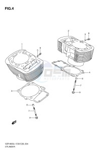 VZR1800 (E3) INTRUDER drawing CYLINDER