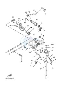 FT50C drawing THROTTLE-CONTROL