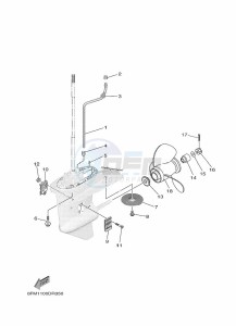 F20GEPS drawing PROPELLER-HOUSING-AND-TRANSMISSION-2