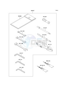 VN 2000 D [VULCAN 2000 LIMITED] (6F) D6F drawing OWNERS TOOLS