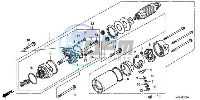 STARTER MOTOR