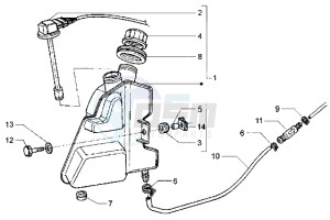 Hexagon 180 LXT drawing Oil tank