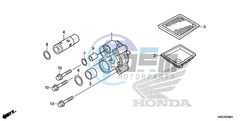 OIL PUMP (TRX420FE1/FM1/FM2/TE1/TM1)