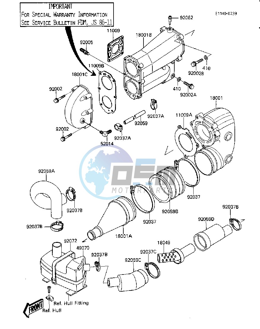 MUFFLER