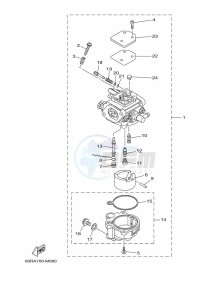 FT8DMHL drawing CARBURETOR