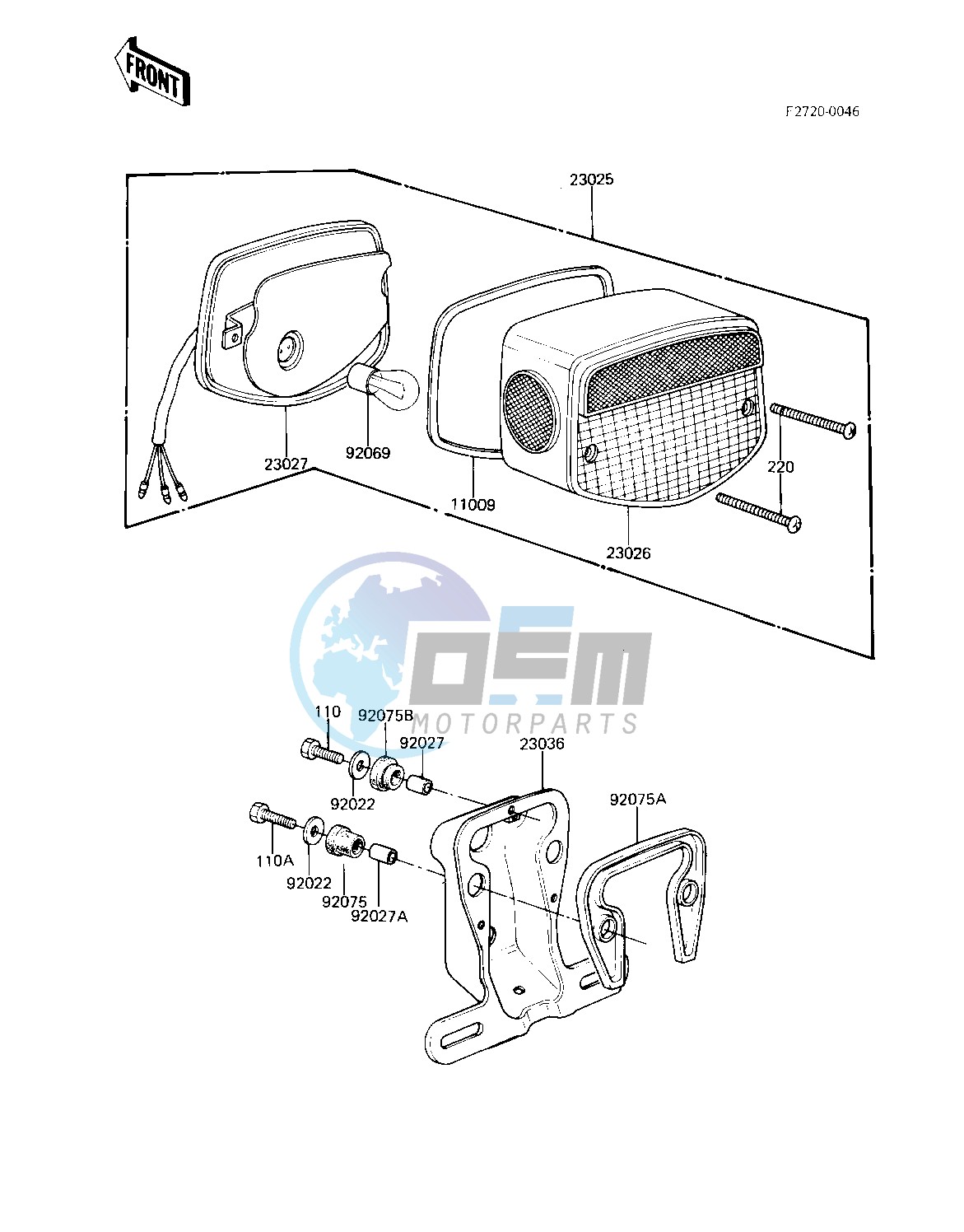 TAILLIGHT -- 82-83 A3_A4- -