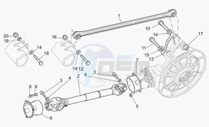 V 11 1100 Le Mans Le Mans drawing Transmission complete I