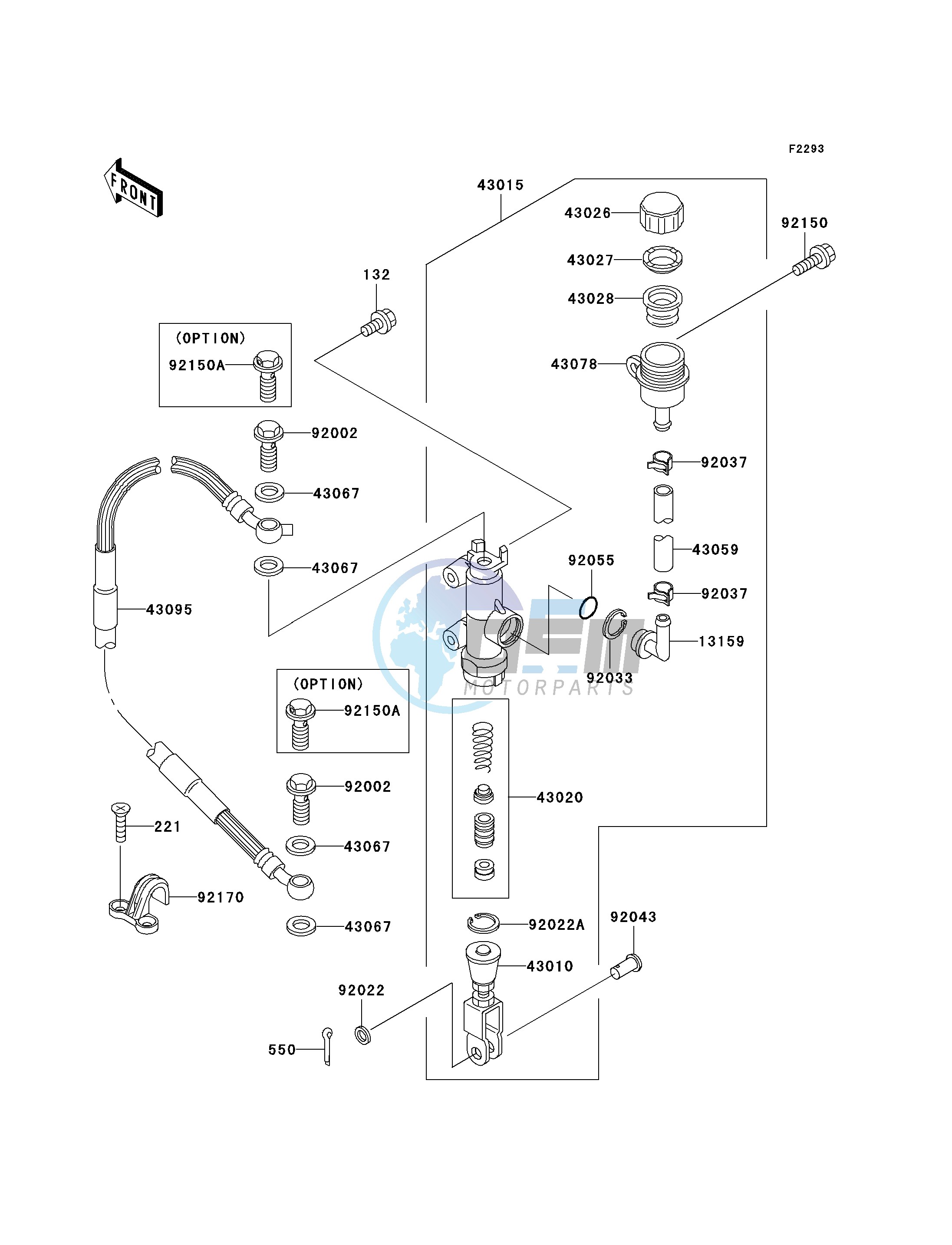 REAR MASTER CYLINDER