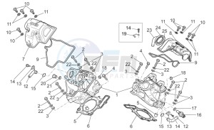 RXV 450 RXV 450-550 STREET LEGAL drawing Cilinder head