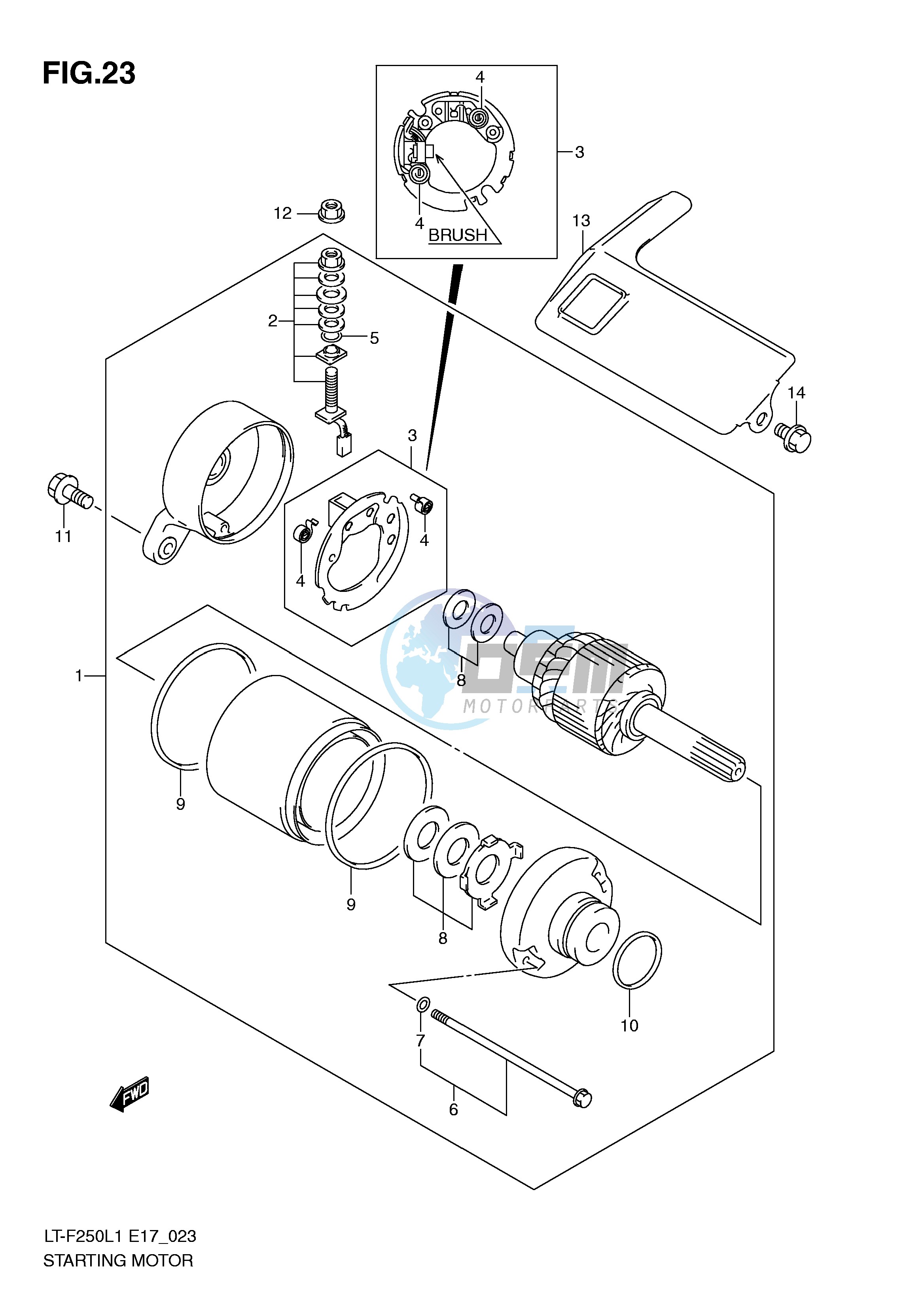 STARTING MOTOR