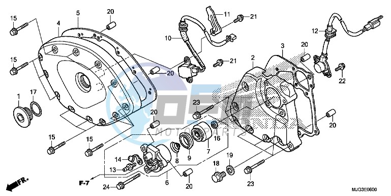 FRONT COVER/ TRANSMISSION COVER