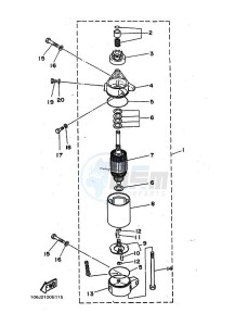 70CE drawing STARTING-MOTOR