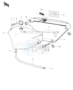 MC1 (A-B) 90 drawing SIDE COVER_OIL TANK -- 73-75 MC1_MC1-A_MC1-B- -