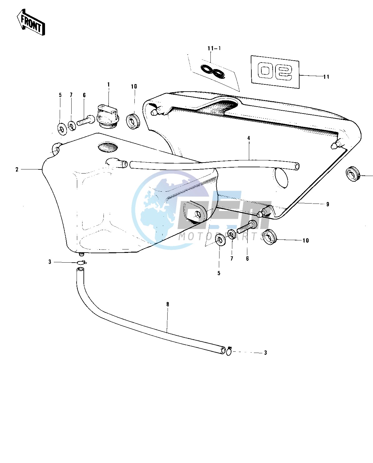 SIDE COVER_OIL TANK -- 73-75 MC1_MC1-A_MC1-B- -