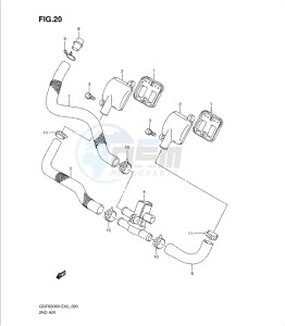 GSF650/S drawing 2ND AIR