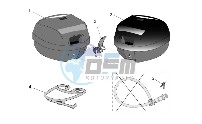 Acc. - Top/cases side cases