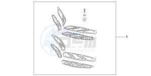 FES125A S-WING drawing FLOOR PANEL