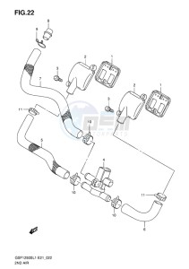 GSF-1250S ABS BANDIT EU drawing 2ND AIR