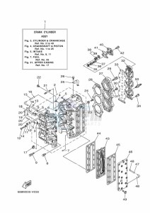 85AET drawing CYLINDER--CRANKCASE