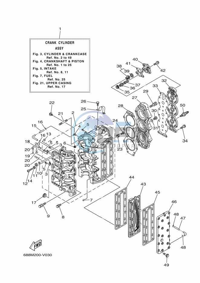 CYLINDER--CRANKCASE