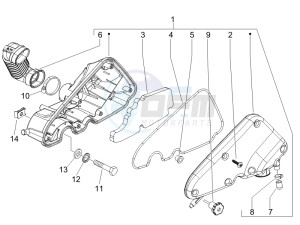 LXV 50 4T 2V 25 Kmh B-NL drawing Air filter