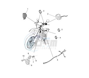 WR F 450 drawing ELECTRICAL DEVICES EURO KIT