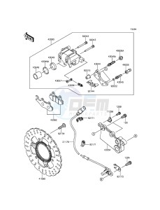 Z250SL_ABS BR250FFS XX (EU ME A(FRICA) drawing Rear Brake