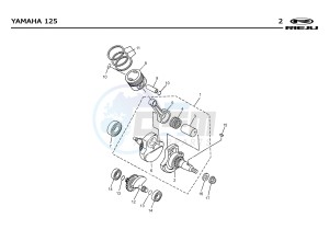 RS2 MATRIX 125 drawing T02  CRANKSHAFT