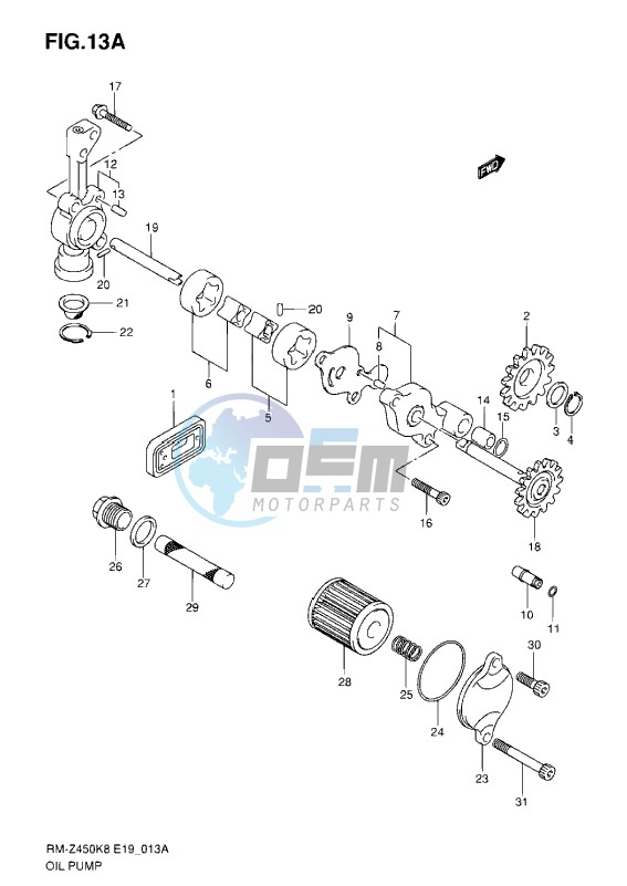 OIL PUMP L1