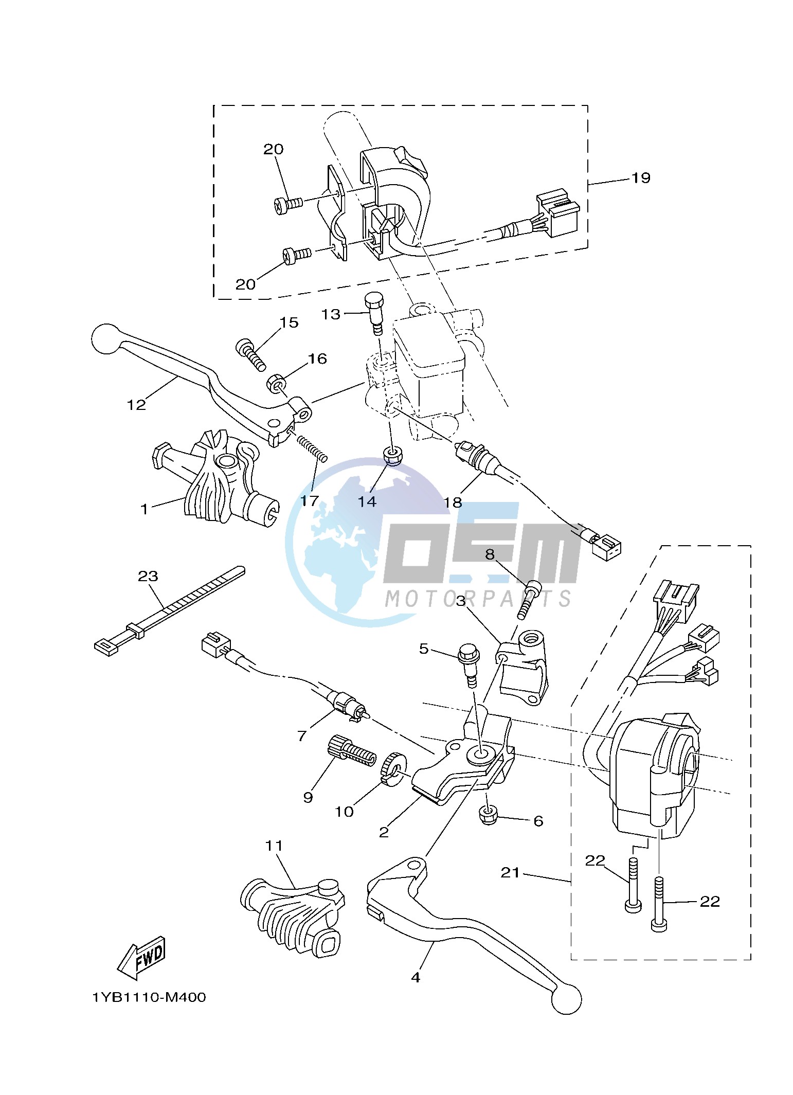 HANDLE SWITCH & LEVER