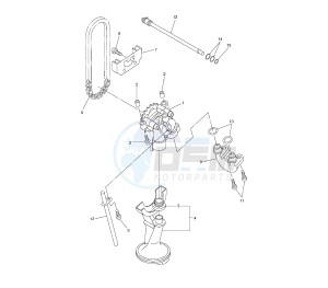 XJ6-S DIVERSION 600 drawing OIL PUMP