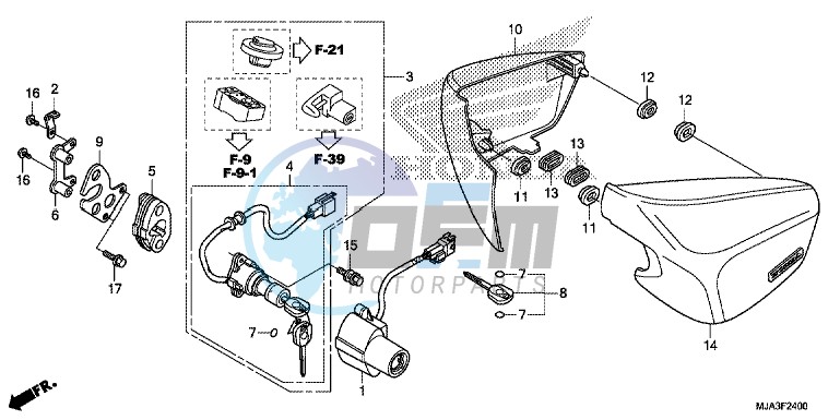 SIDE COVER (VT750C/C2S/CA/CS)