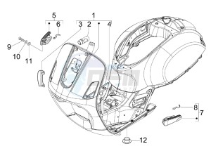 GTV 300 4T 4V ie Touring (USA) USA drawing Frame/bodywork