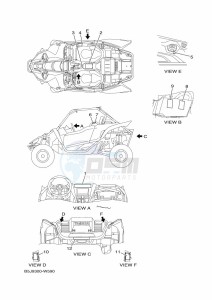 YXZ1000ETS YXZ1000ET (BASC) drawing EMBLEM & LABEL 1