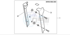 NV750C2 drawing RADIATOR COVER