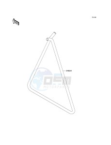 KX 100 A [KX100 MONSTER ENERGY] (A6F - A9FA) D9FA drawing STAND-- S- -