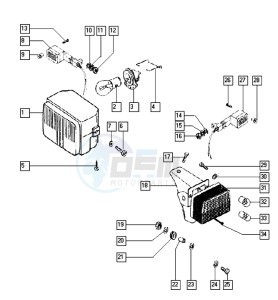 TAXXITY_25-45kmh_K2-K5 50 K2-K5 drawing Head lamp