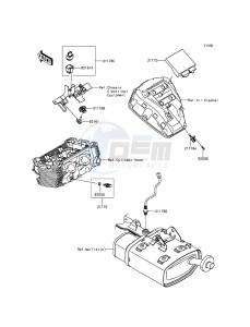 VULCAN S EN650AGF XX (EU ME A(FRICA) drawing Fuel Injection